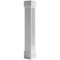 Ekena Millwork 8"W x 9'H Craftsman Classic Square Non-Tapered Fluted Column w/ Standard Capital & Standard Base EC0809ENFSTST - alternate 1